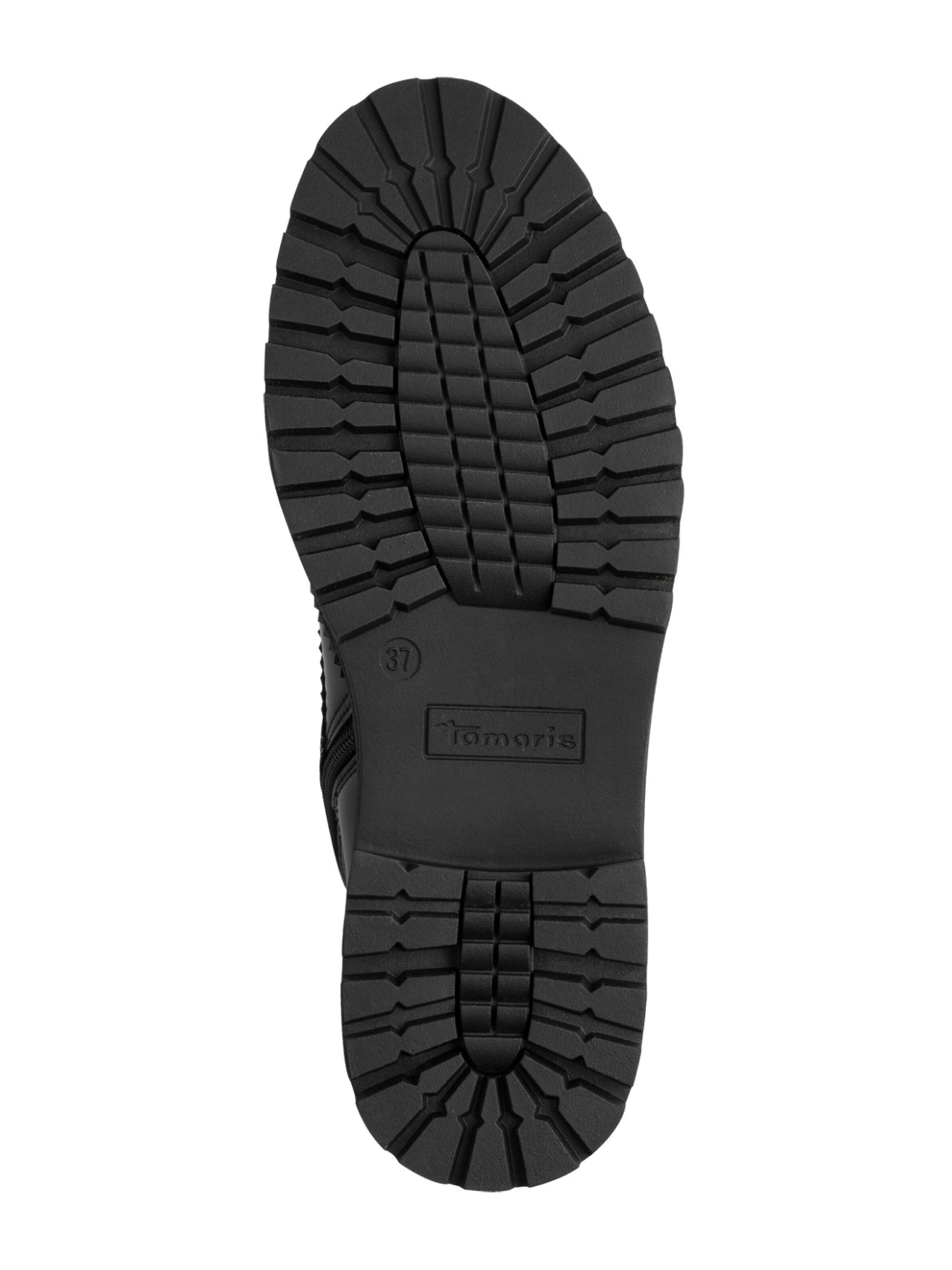 Tamaris Schnürstiefelette in Schwarz