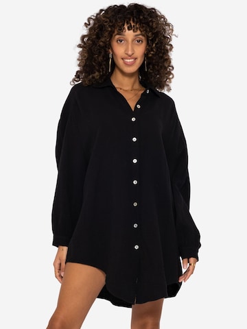 Camicia da donna di SASSYCLASSY in nero: frontale