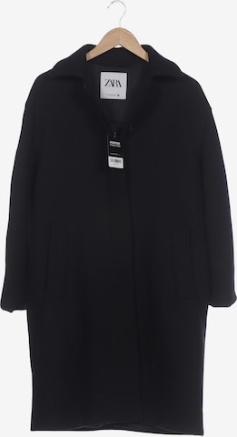 ZARA Mantel XS in Schwarz: Vorderseite