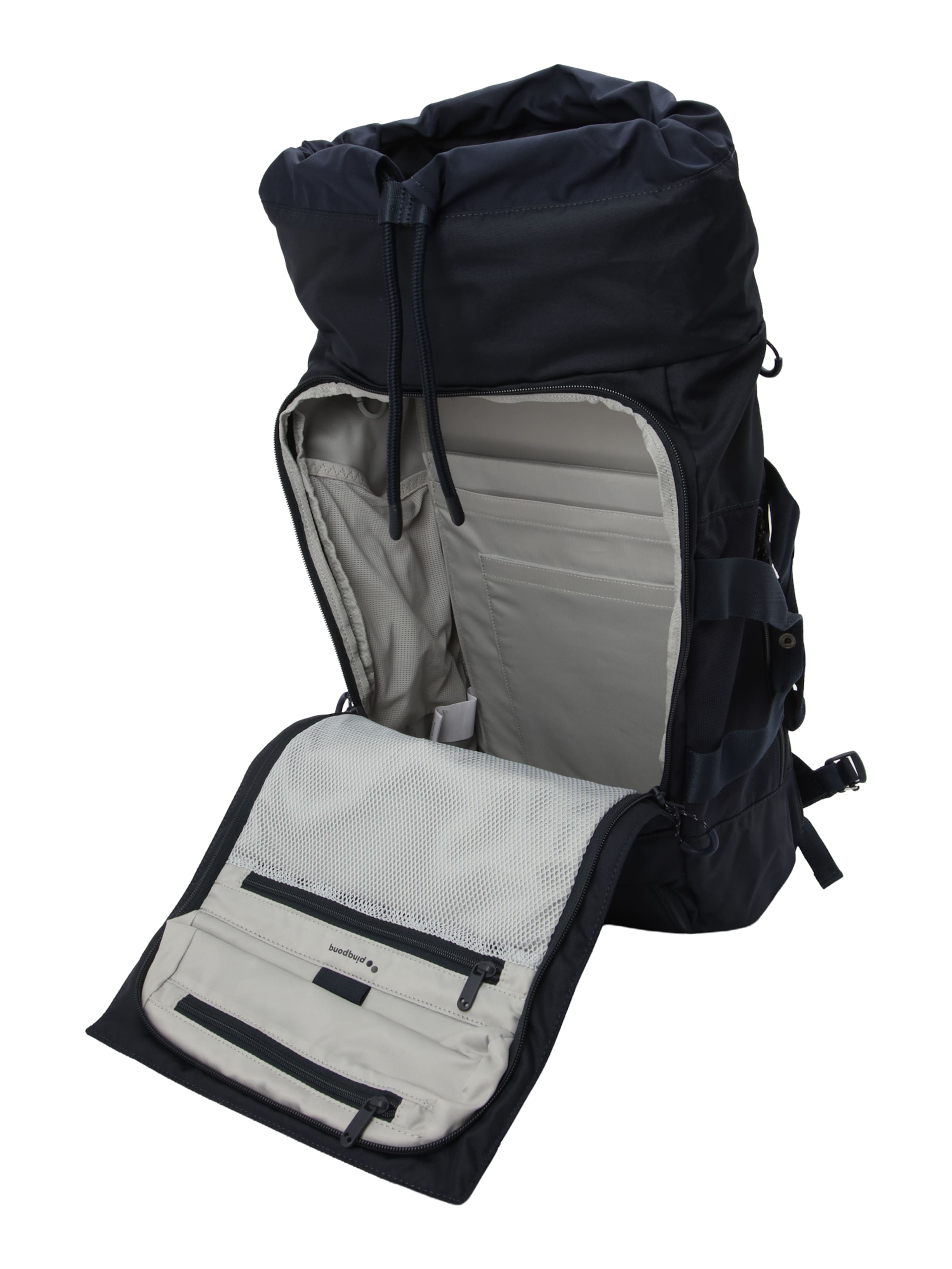 pinqponqRuksak 'BLOK LARGE' - crna boja