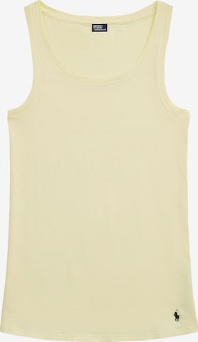 Polo Ralph Lauren Top ' Whisper Weight Cotton ' in Yellow: front