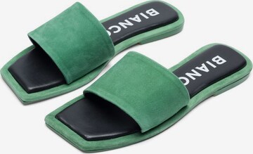 Bianco Mules 'LILLIE' in Green