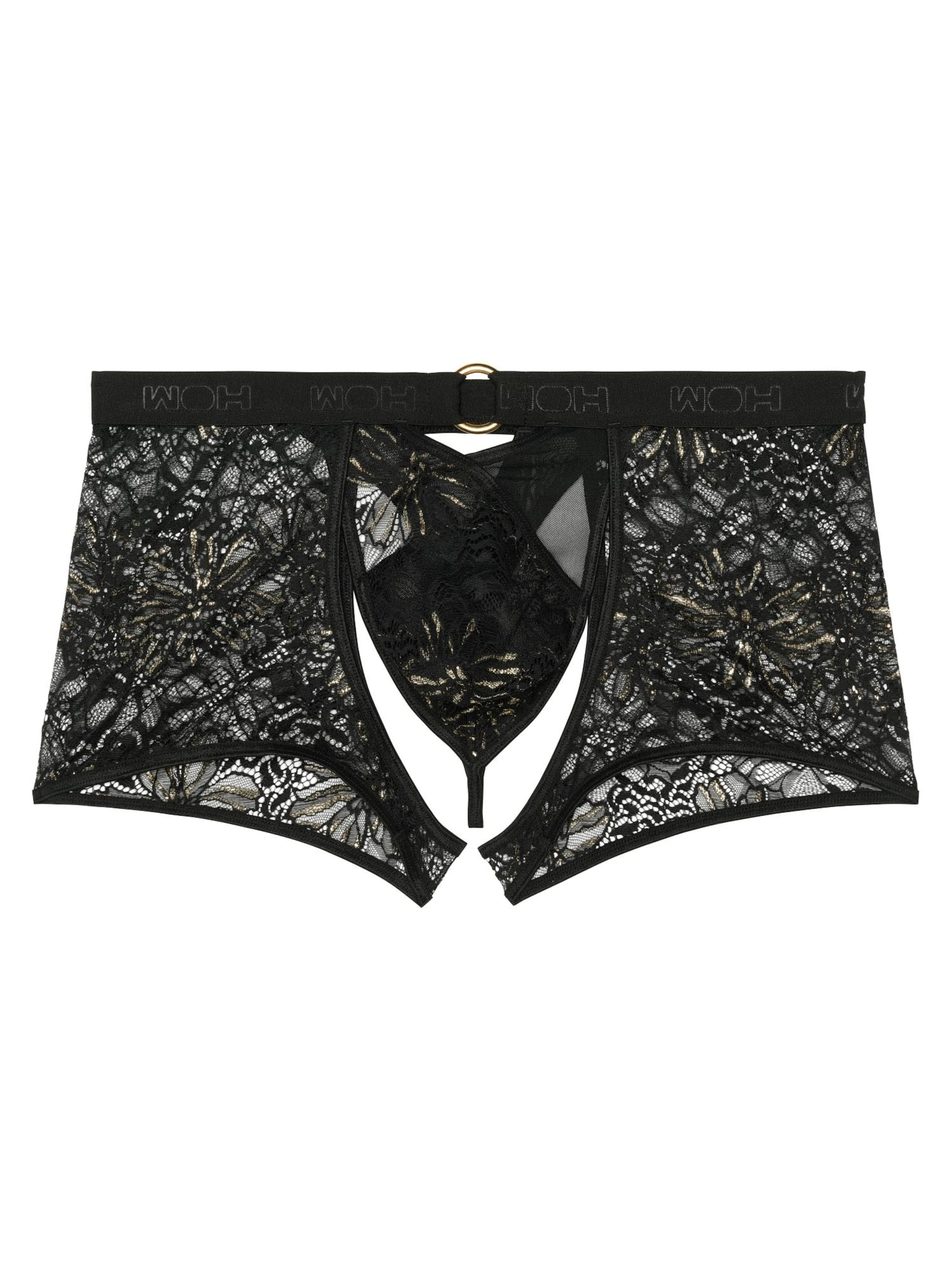 WOH Slip 'Pure Seduction'‌‌‌‌‌‌‌ in Schwarz: Vorderseite