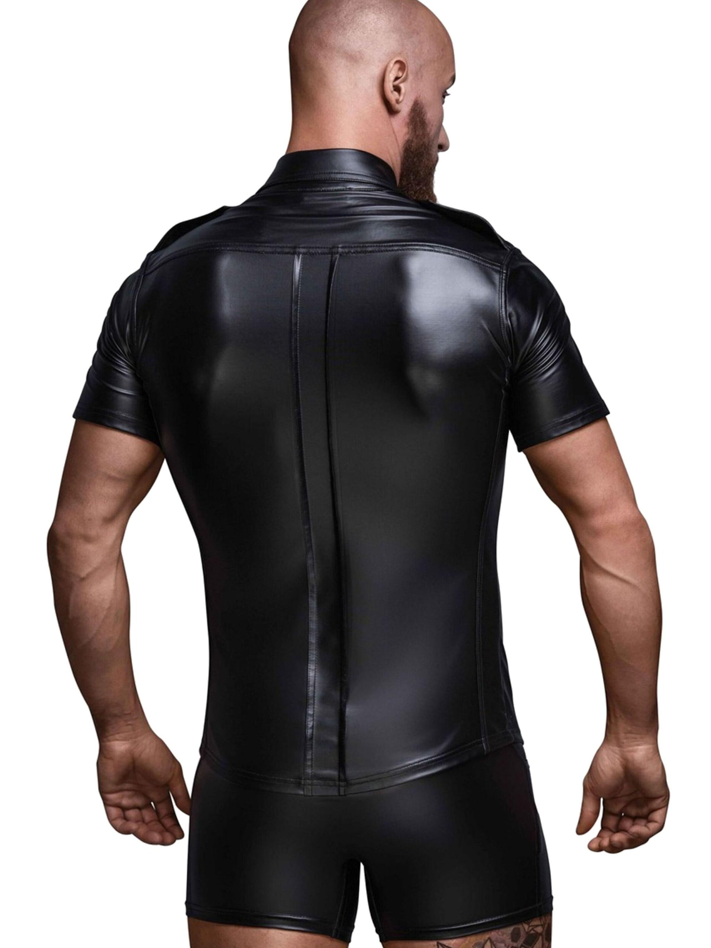 Noir Handmade Slim fit Shirt in Black
