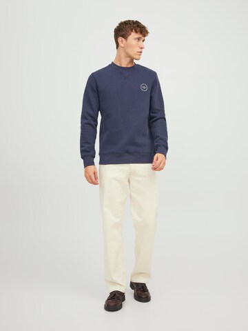 JACK & JONES Sweatshirt in Blau