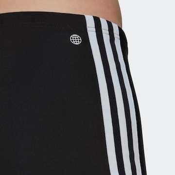 ADIDAS PERFORMANCE Athletic Swim Trunks in Black