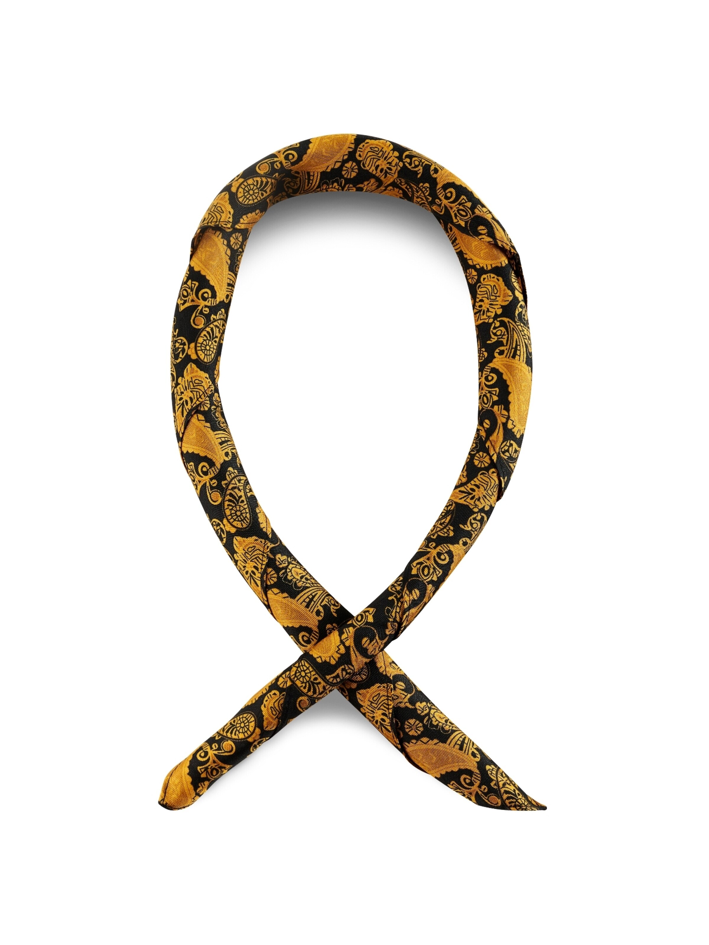 Bohemian Revolt Schal 'Hurley'‌‌ in Gold: Vorderseite