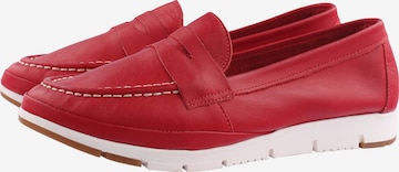 D.MoRo Shoes Classic Flats 'OXETTA' in Red: front