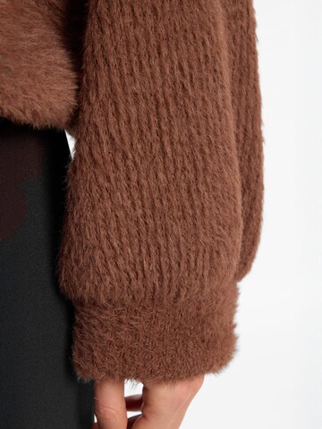 Ana Alcazar Sweater in Brown