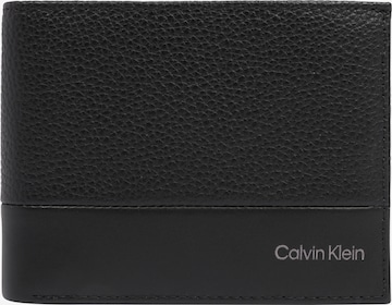 Calvin Klein Wallet in Black: front