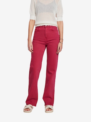 ESPRIT Boot cut Jeans in Pink