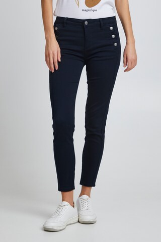 Fransa Slim fit Jeans in Blue: front