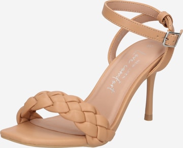 NEW LOOK Sandalen met riem in Bruin: voorkant