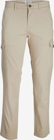 JACK & JONES Cargobroek 'Ollie Bowie' in Beige: voorkant