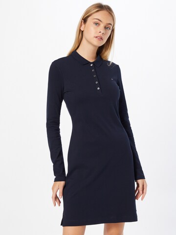 TOMMY HILFIGER Jurk in Blauw: voorkant