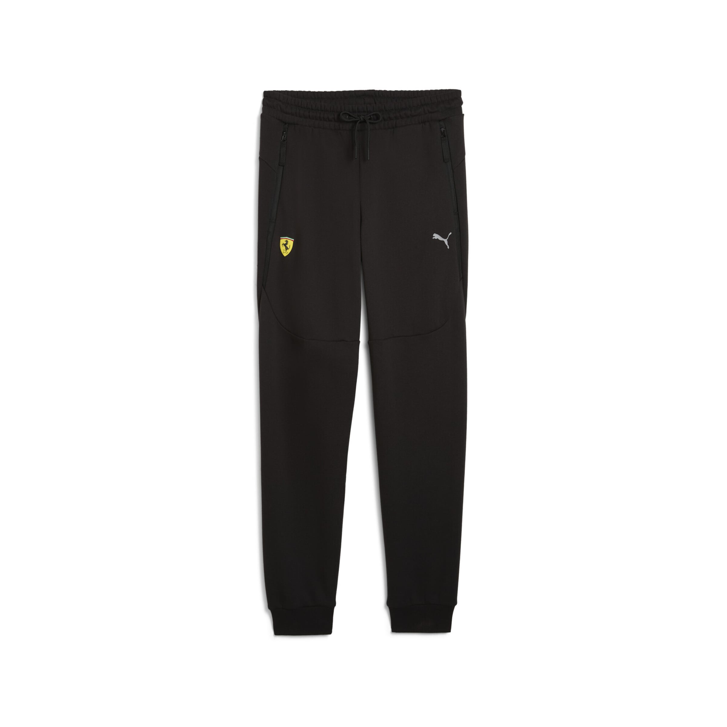 PUMA Tapered Sportbroek 'Scuderia Ferrari' in Zwart: voorkant