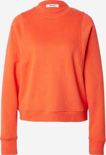 bleed clothing Pull-over 'Dolman' en rouge orangé, Vue avec produit