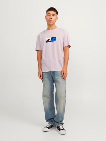 T-Shirt 'MARBELLA' JACK & JONES en violet