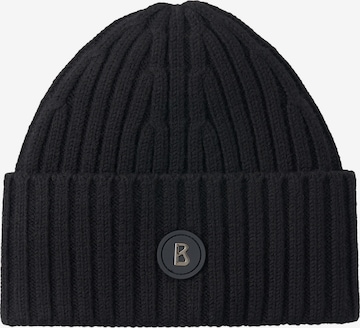 BOGNER Mütze 'Bony' in Schwarz: Vorderseite