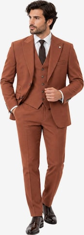 Guild Suit 'Slim fit Business Anzug' in Orange: front