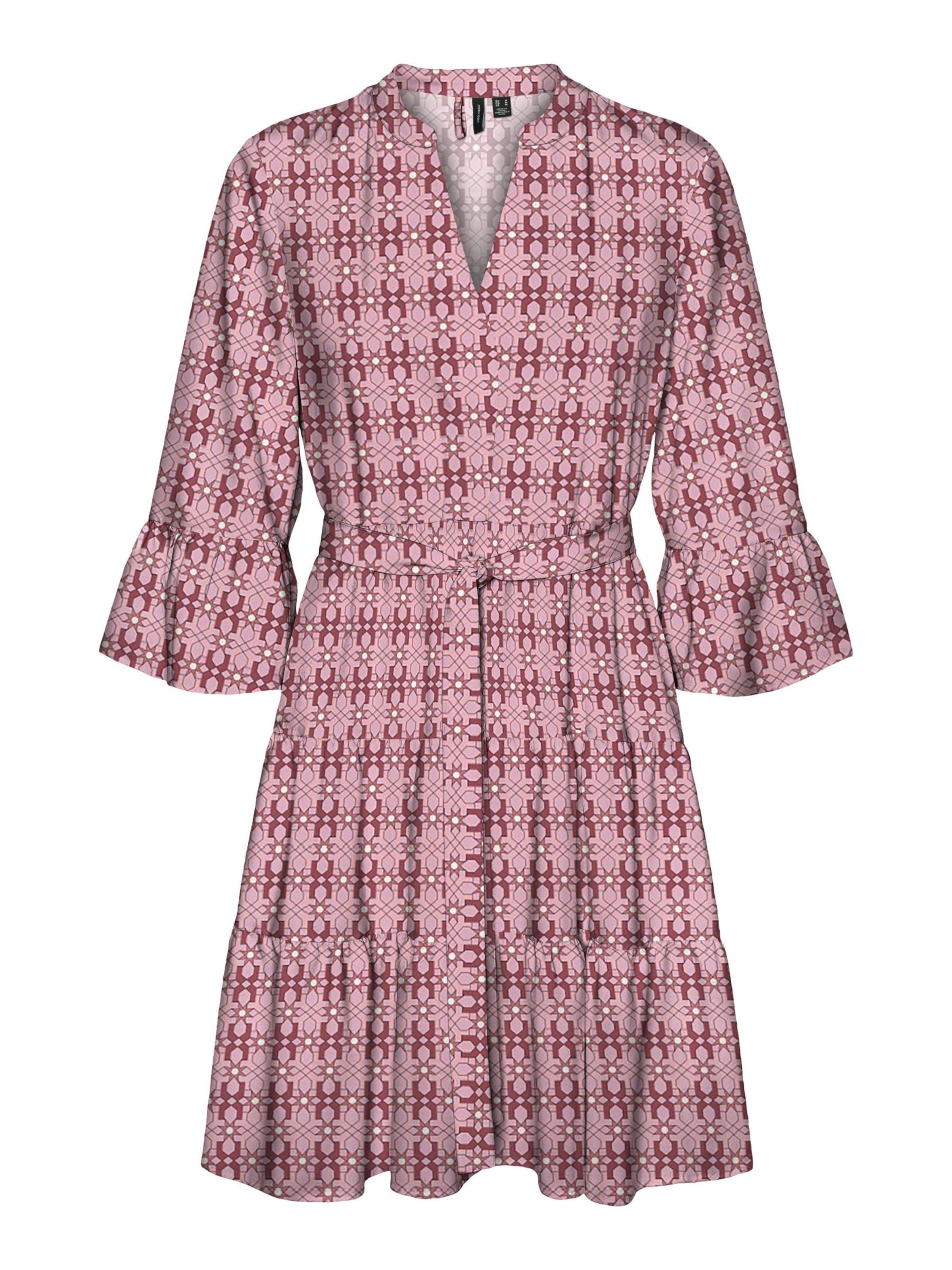 VERO MODA Kjole 'ZERA' i pink: forside