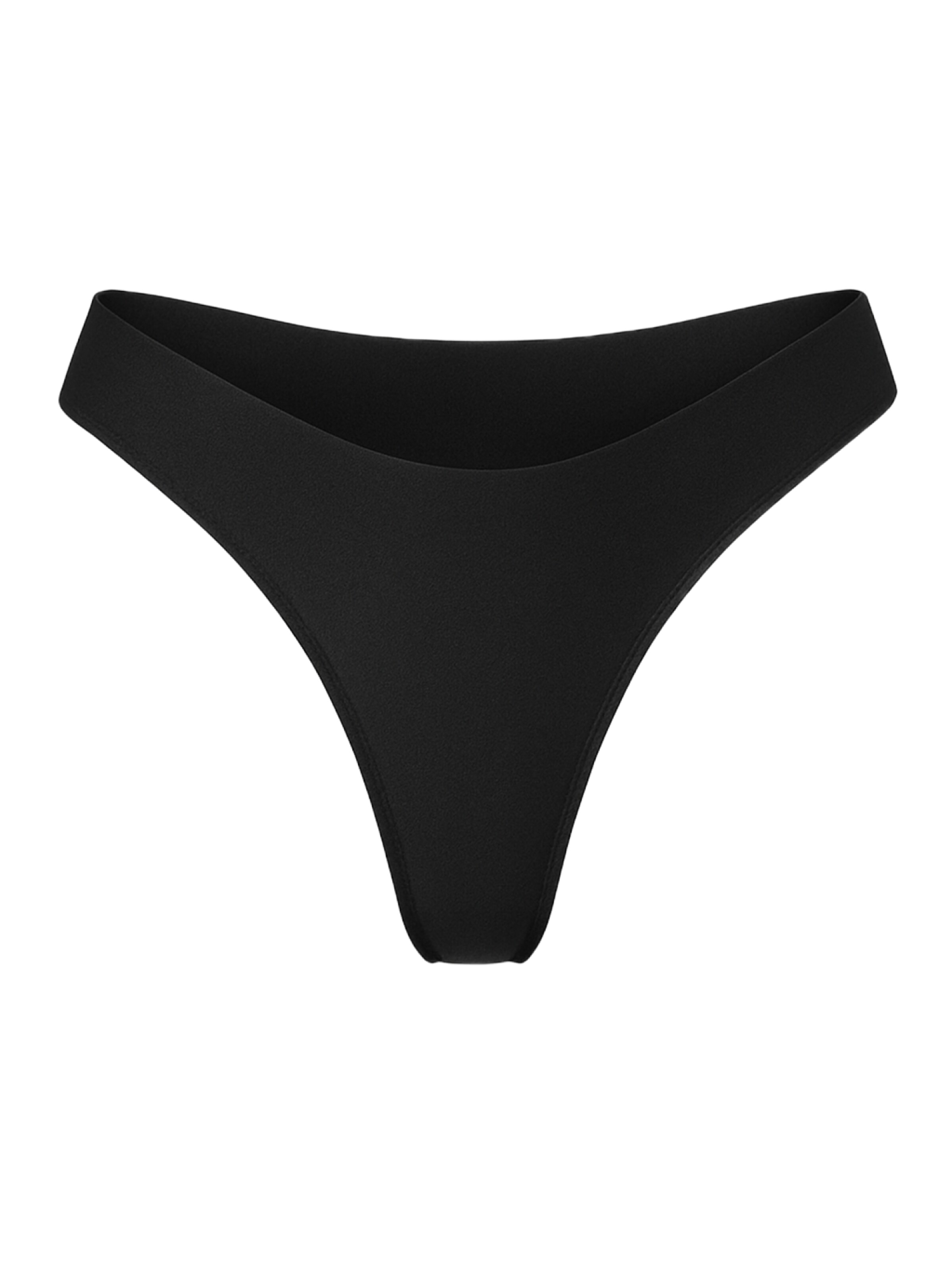 C&City String in Schwarz: Vorderseite