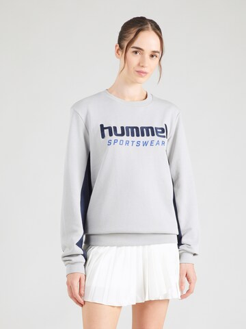 Sweat de sport 'LGC WESLEY' Hummel en gris : devant
