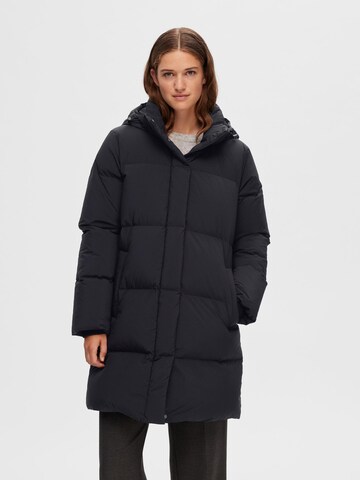 Manteau d’hiver 'Rigga' SELECTED FEMME en noir : devant