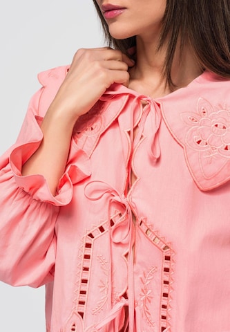 Ombre Blouse in Oranje