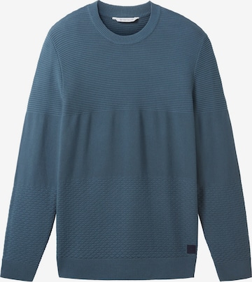 Pull-over TOM TAILOR en bleu : devant