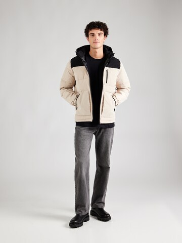 JACK & JONES Winterjas 'JJEOTTO' in Beige