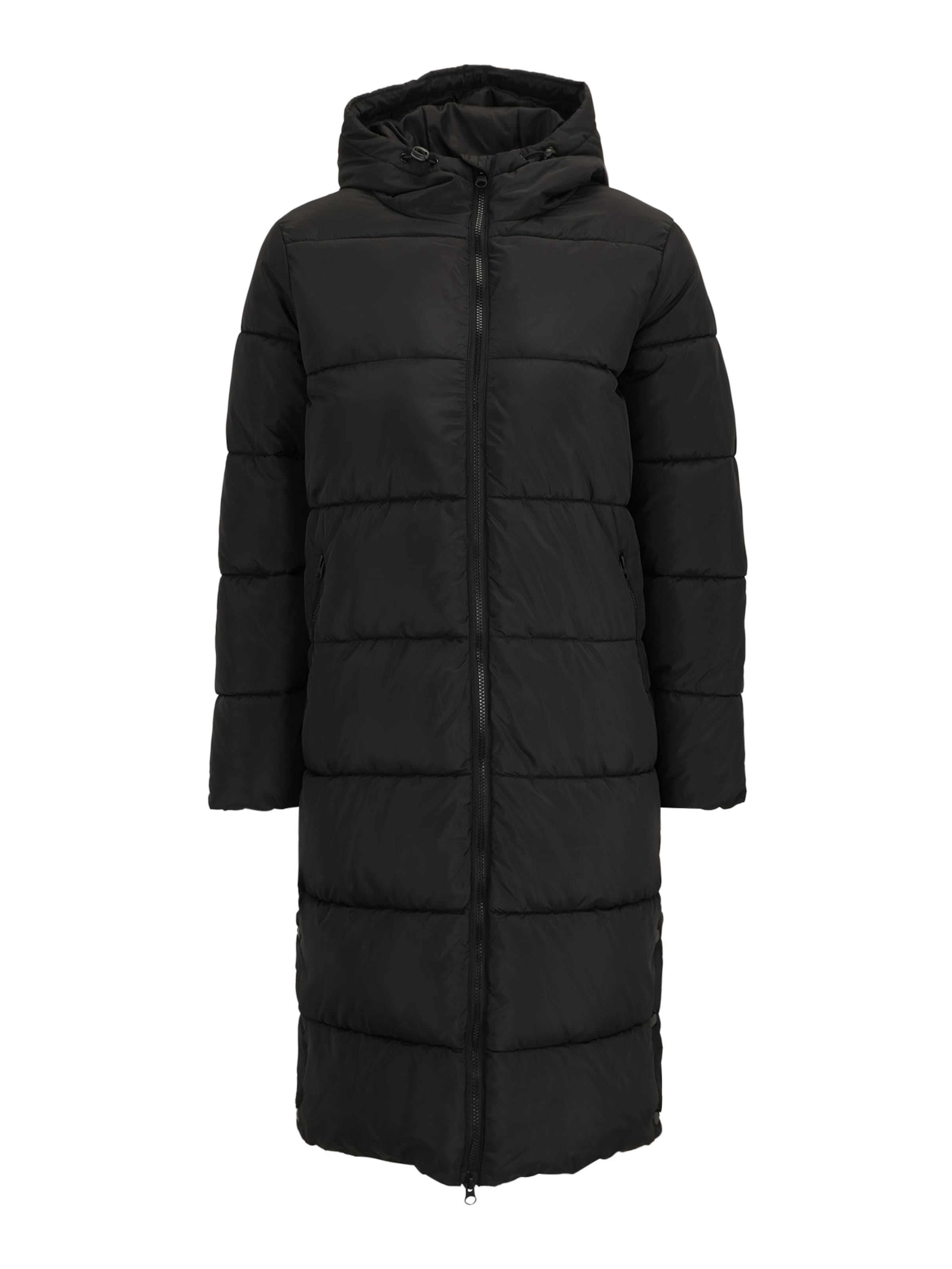 Only Petite Zimní kabát 'ONLMONTANA' – černá: přední strana