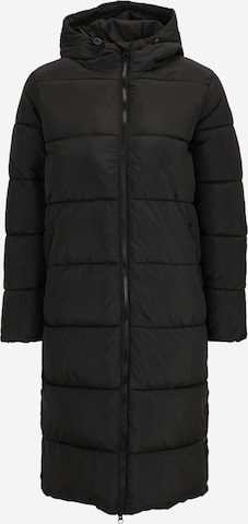 Only Petite Зимно палто 'ONLMONTANA' в черно: отпред