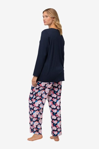 Ulla Popken Pyjama in Blau