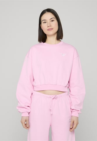 Felicious Sweatshirt in Pink: Vorderseite