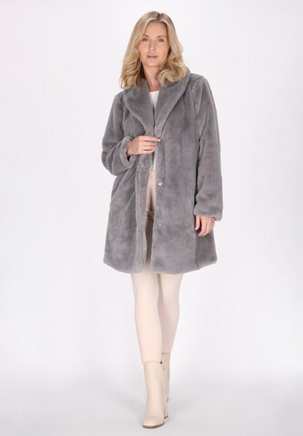 usha WHITE LABEL - Sobretudo de inverno em cinzento