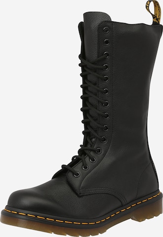 Dr. Martens Veterlaarzen '1B99 Virginia' in Zwart: voorkant