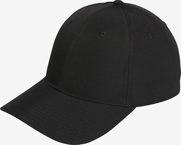 ADIDAS PERFORMANCE Athletic Cap in Black: front
