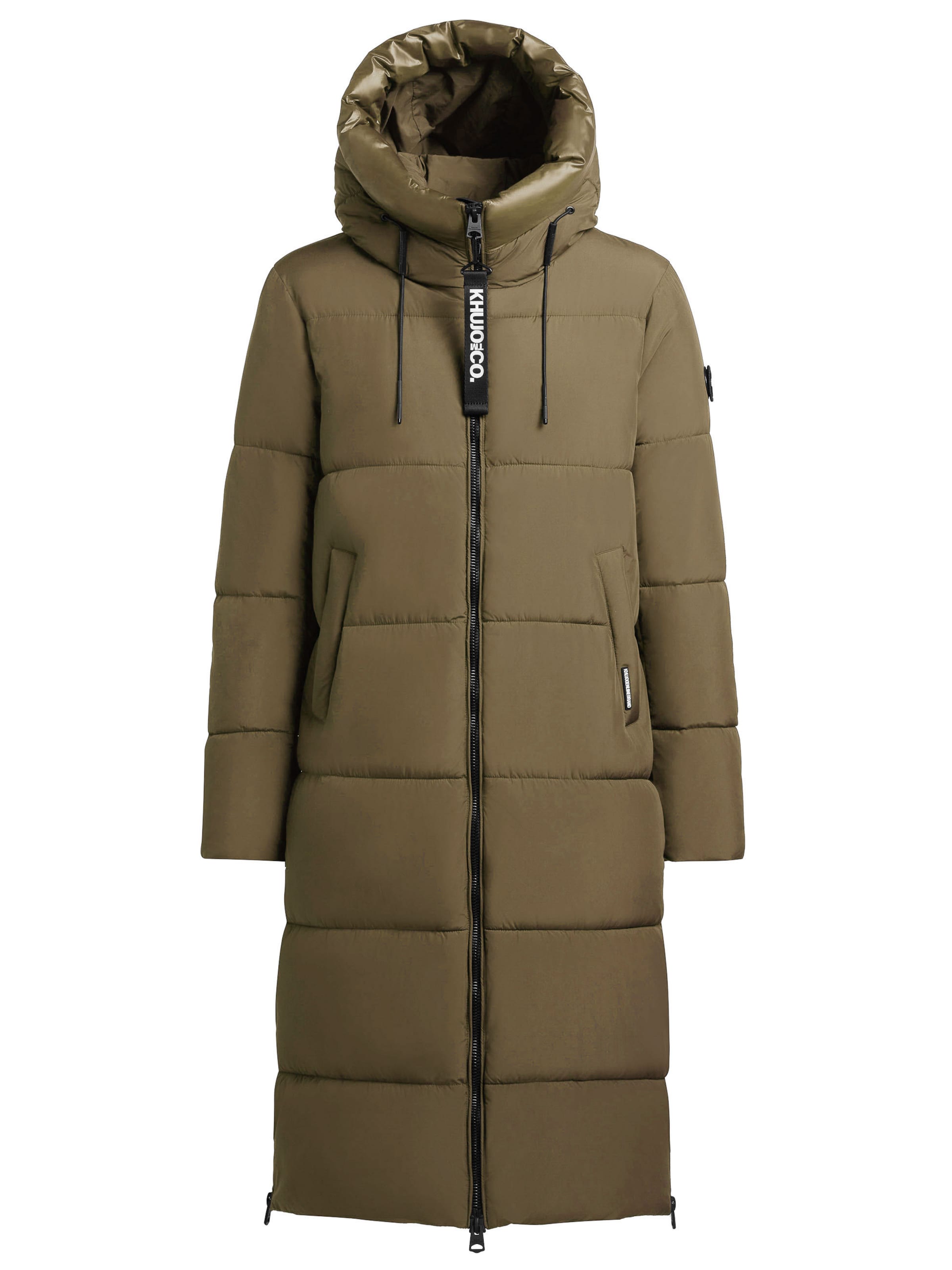 khujo Mantel 'Nalu' in Grün: Vorderseite