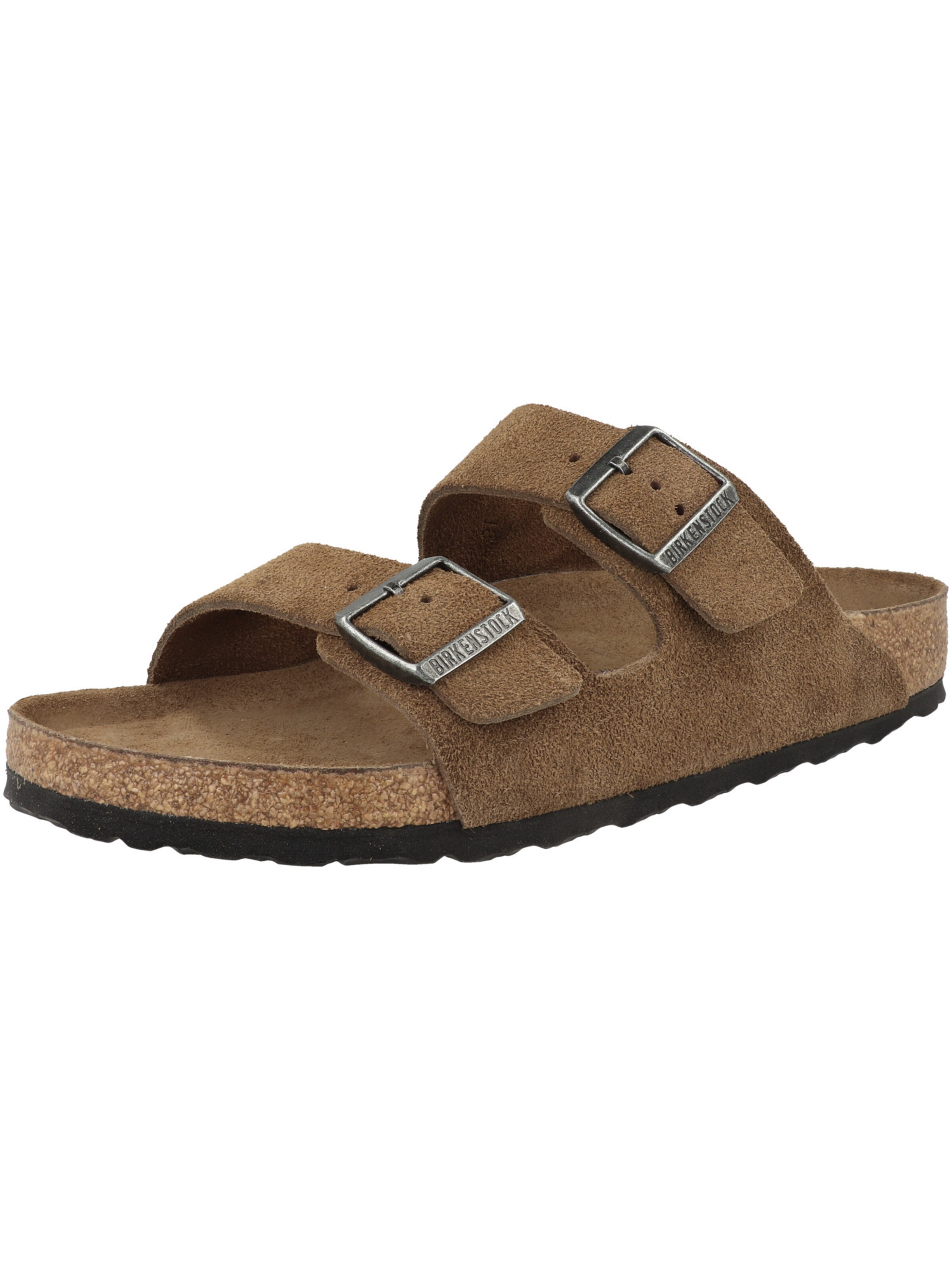 Zoccoletto 'Arizona' di BIRKENSTOCK in marrone: frontale