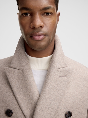 STRELLSON Between-Seasons Coat 'Park Lane' in Beige