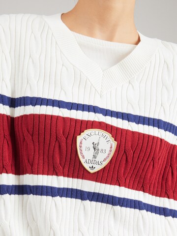 Cardigan ADIDAS ORIGINALS en blanc