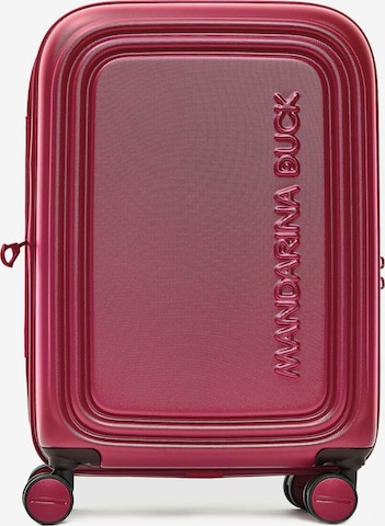 MANDARINA DUCK Trolley 'Logoduck' in Rood: voorkant