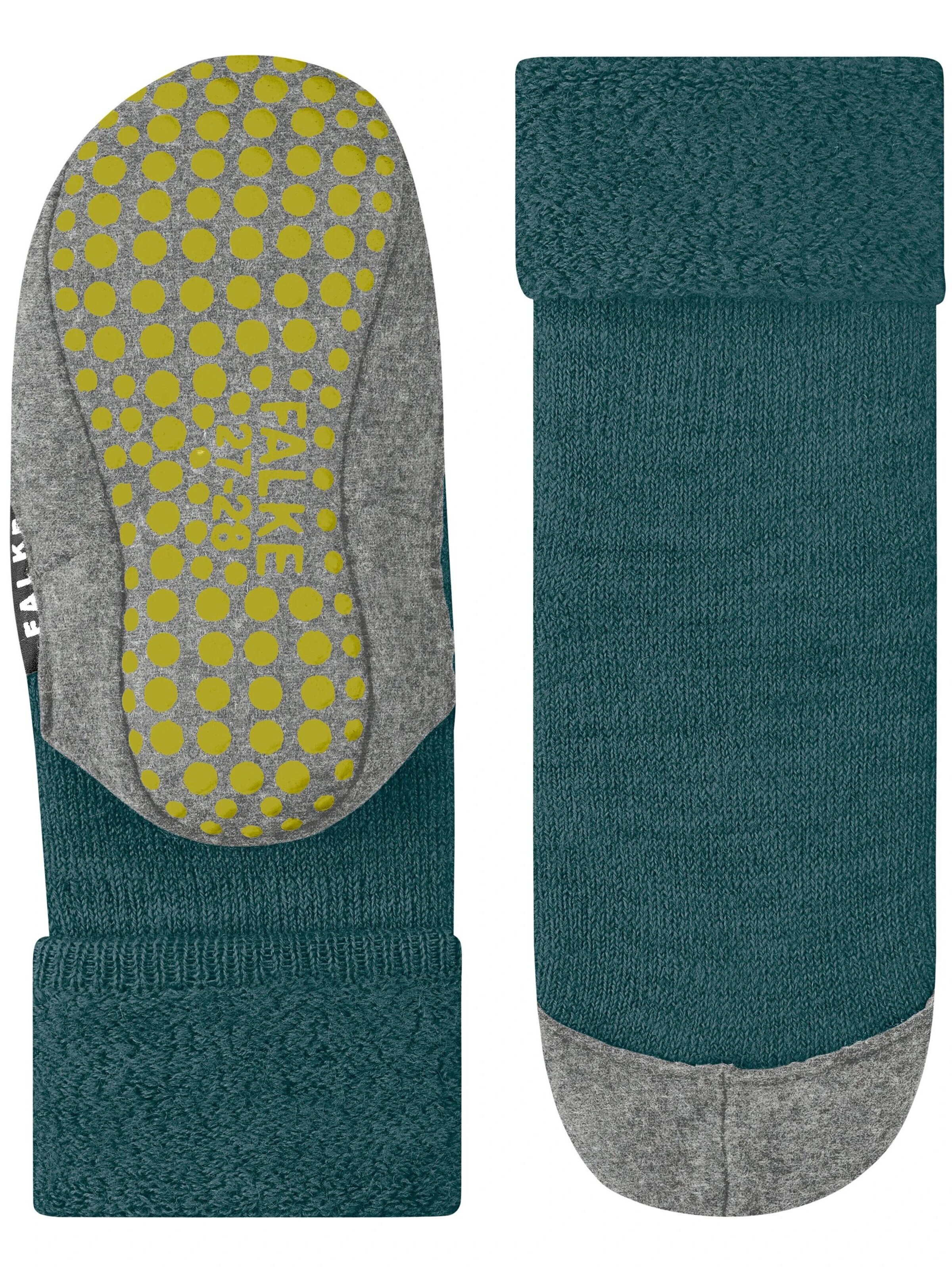 FALKE Socks 'Cosyshoe Teens' in Green
