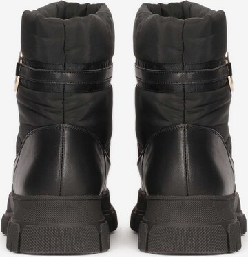 Kazar - Botas de nieve en negro: frente