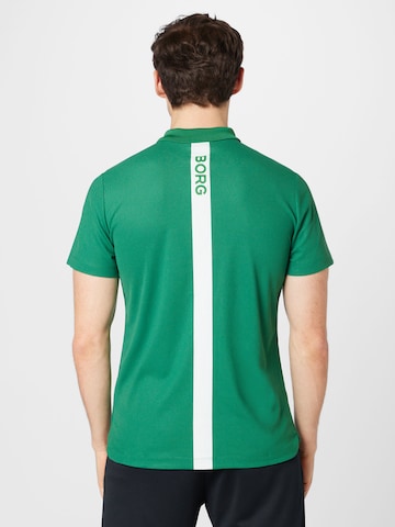 BJÖRN BORG - Camisa funcionais 'ACE' em verde