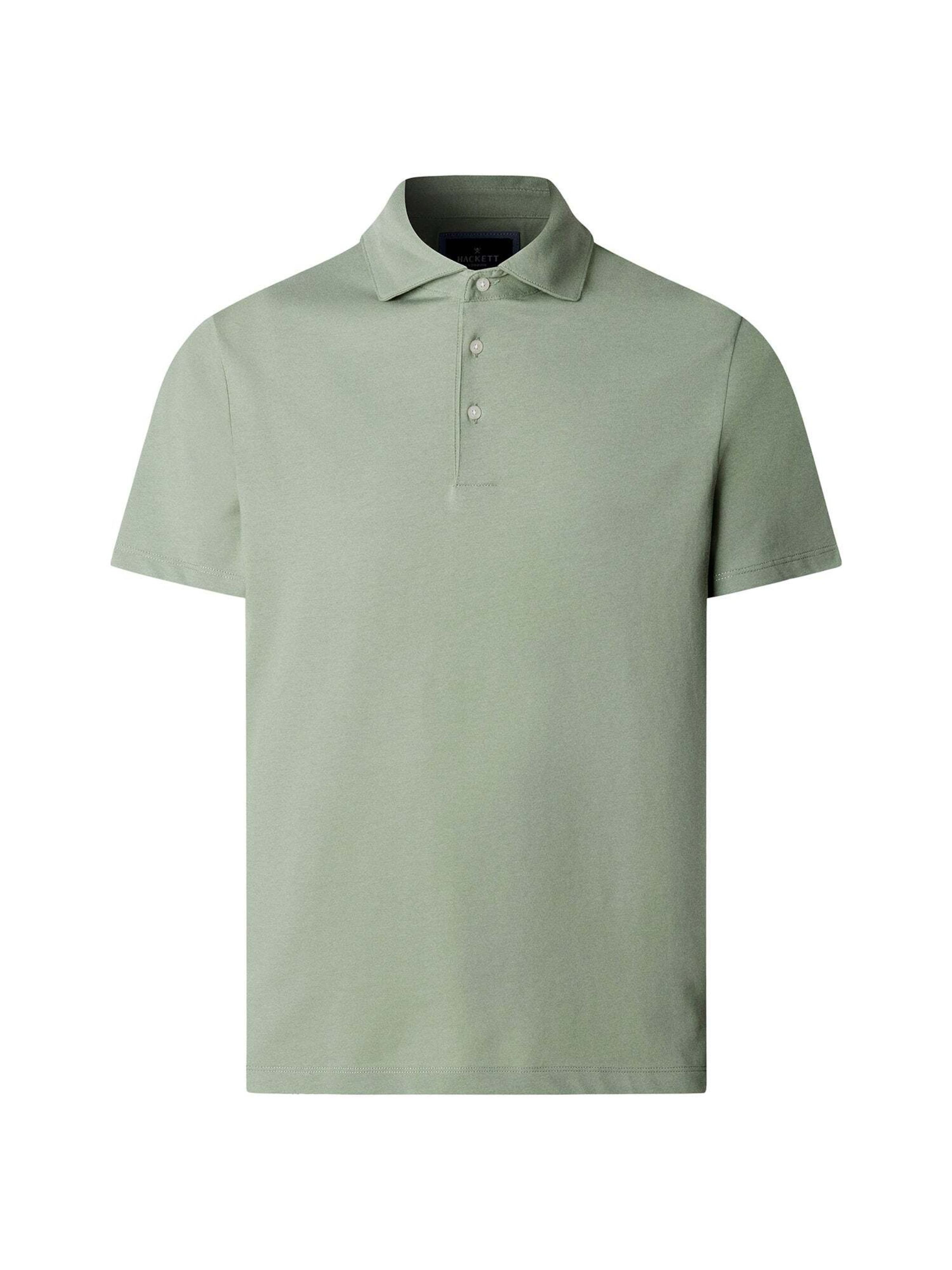 Maglietta 'PIMA' di Hackett London in verde: frontale