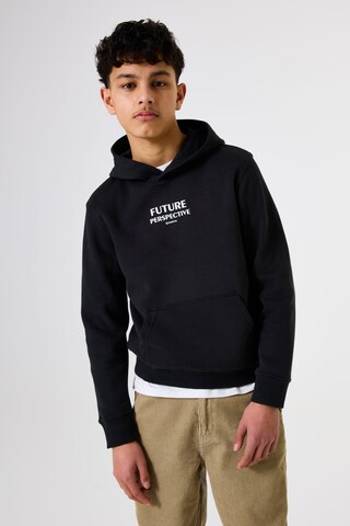 GARCIA Sweatshirt in Schwarz: Vorderseite