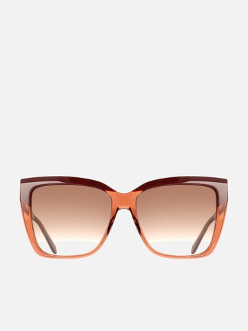 FERRAGAMO Zonnebril in Rood