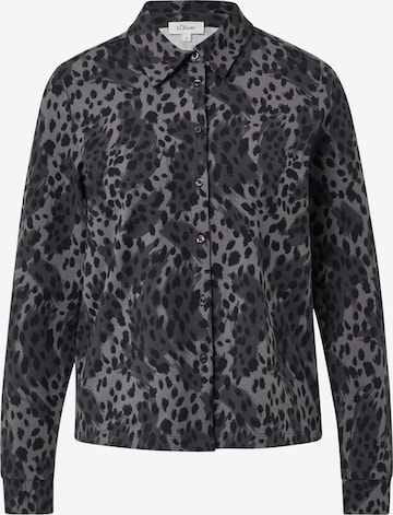 s.OliverBluza - siva boja: prednji dio